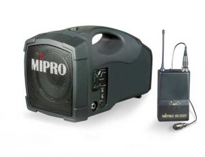 Mipro MA101G with a Lapel Microphone